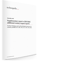 Mock-up of the Supplementary Report cover